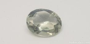 Colecionismo de pedras preciosas: Amatista verde de 2,20ct praixiolita , de color verde claro claridad VVSS1